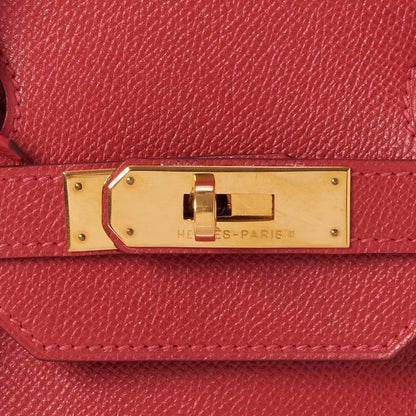 Hermes Epsom Birkin 35 Rouge Vif 19 of 28