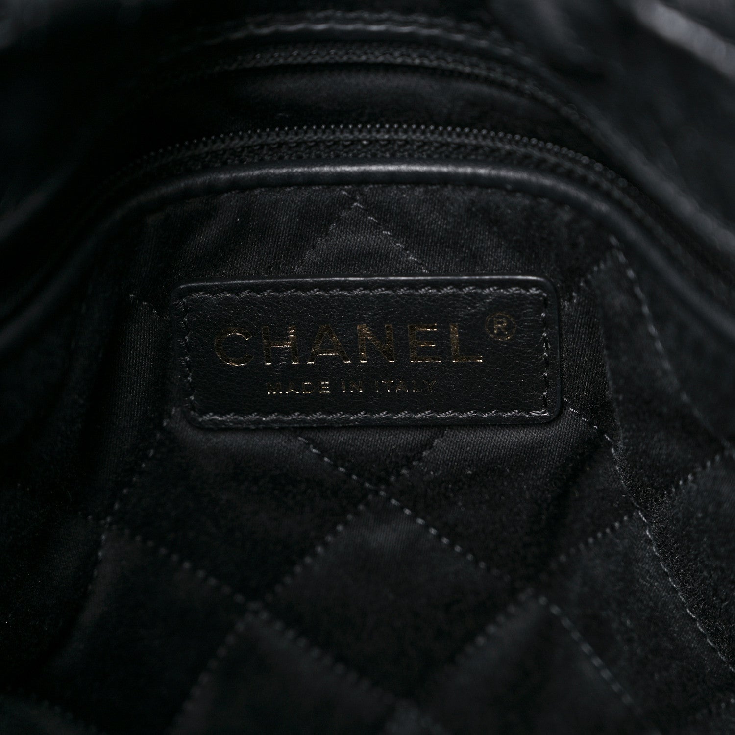 Chanel Shiny Calfskin Quilted Chanel 22 Backpack Black 5 of 10
