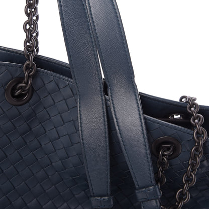 Bottega Veneta Nappa Intrecciato Medium Tote Denim 20 of 20