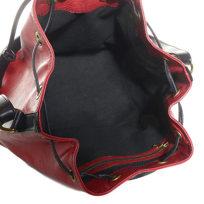 Louis Vuitton Epi Petit Noe Red Black 5 of 8