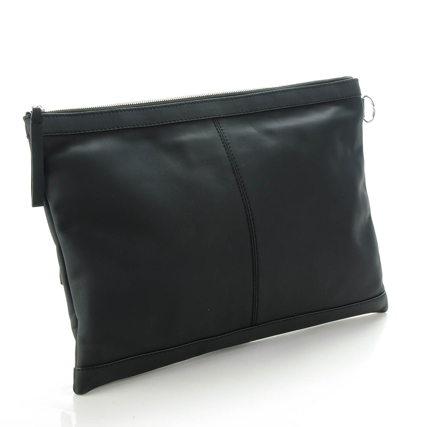 Balenciaga Rubber Calfskin Marble Clip M Black 3 of 7
