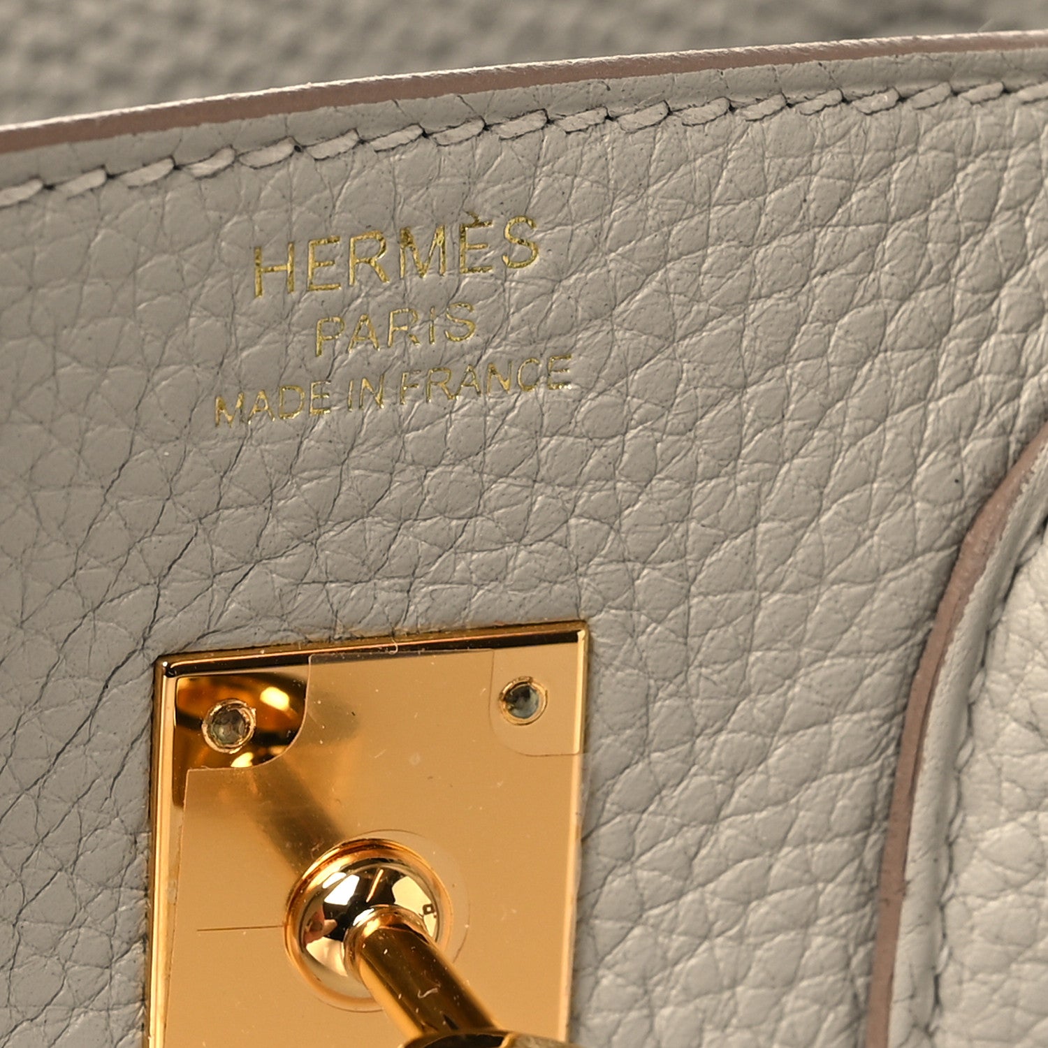 Hermes Togo Birkin 25 Beton 6 of 13