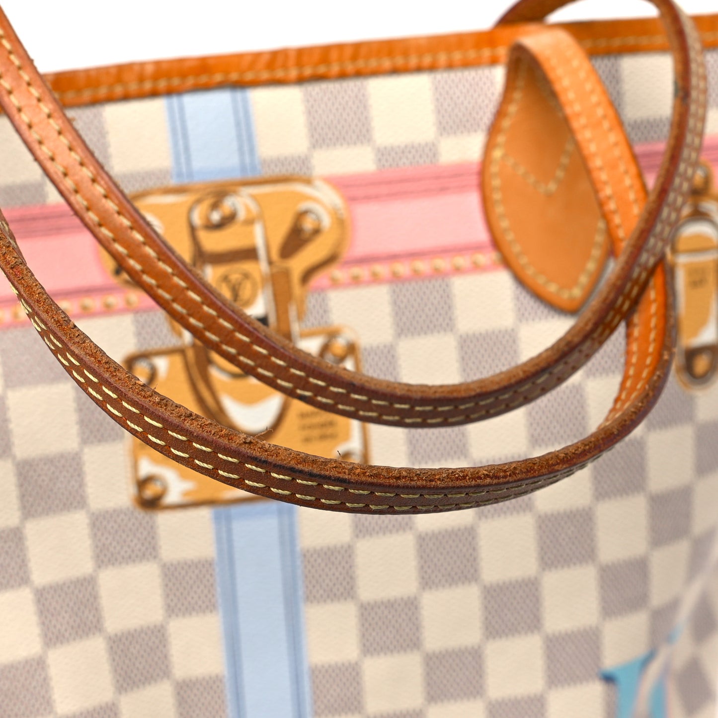 Damier Azur Summer Trunks Neo Neverfull MM