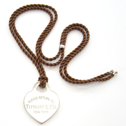 Tiffany Sterling Silver Return to Heart Necklace 1 of 7