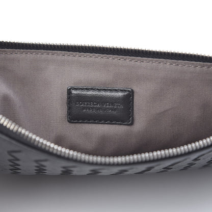 Bottega Veneta Nappa Intrecciato Medium Zip Pouch Black 5 of 6