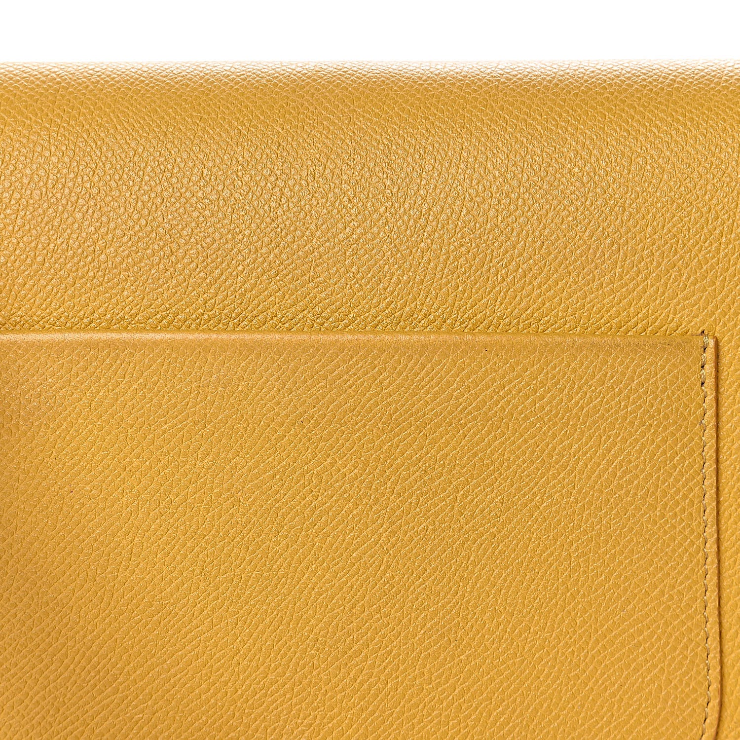 Celine Baby Grained Calfskin Small Trotteur Saffron 10 of 12