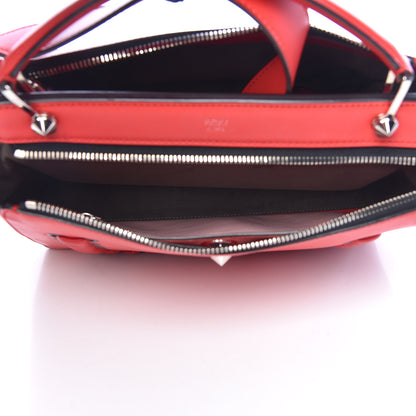 Fendi Vitello Baltico Dolce Shiny Nappa DotCom Satchel Caipiroska Bubblegum 5 of 15