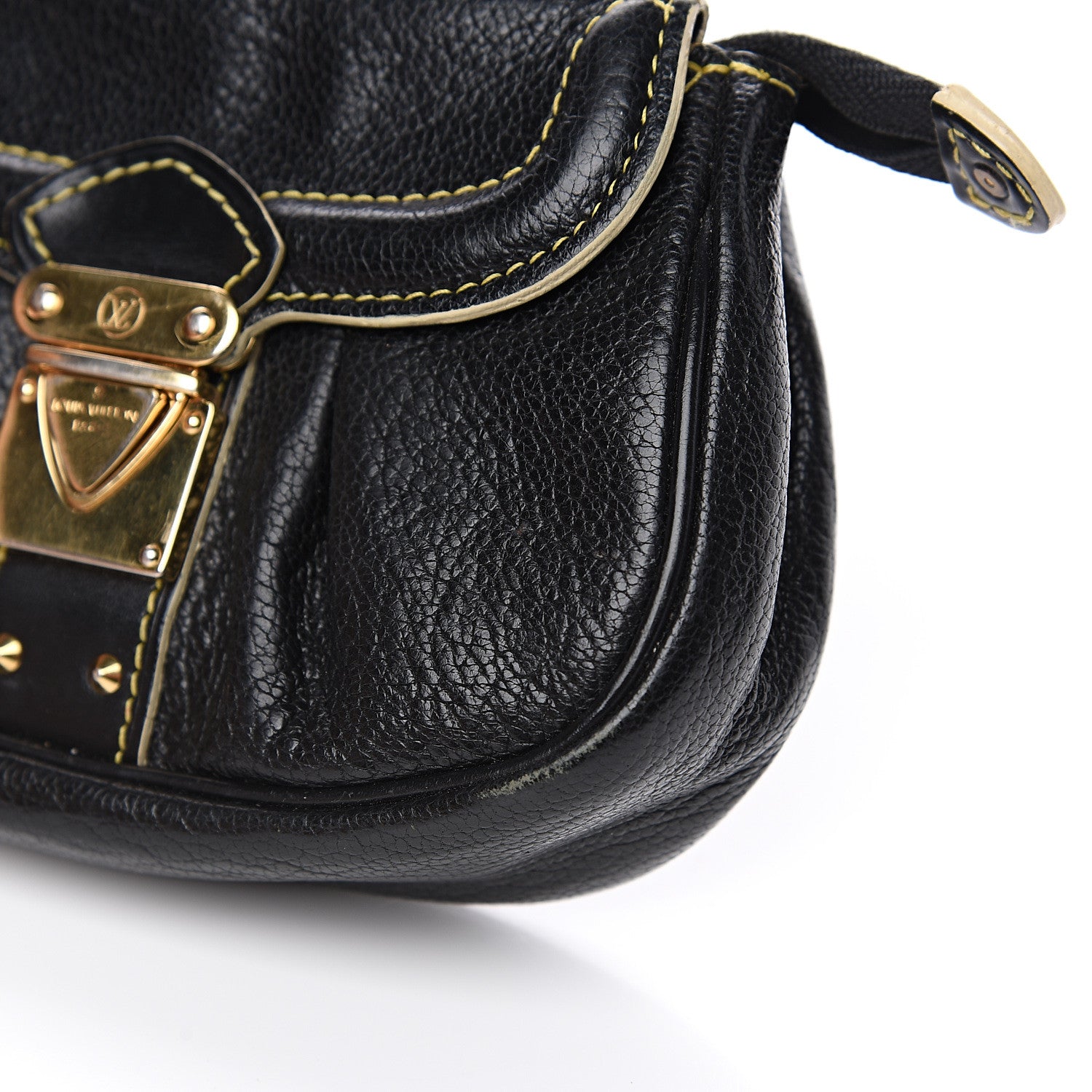 Louis Vuitton Suhali Le Mignon Pouch Black 7 of 8
