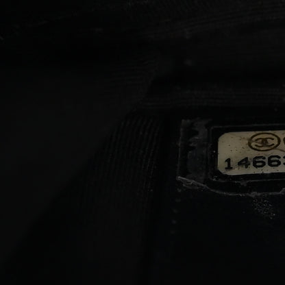 Chanel Patent Quilted Brilliant Wallet On Chain WOC Black 8 of 11