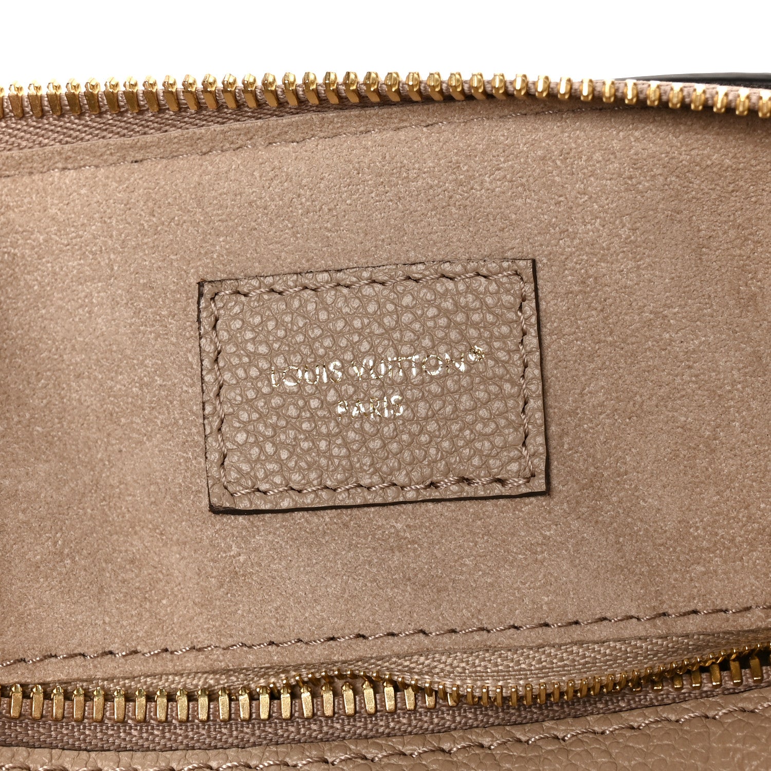 Louis Vuitton Empreinte Monogram Giant Speedy Bandouliere 25 Tourterelle 6 of 11