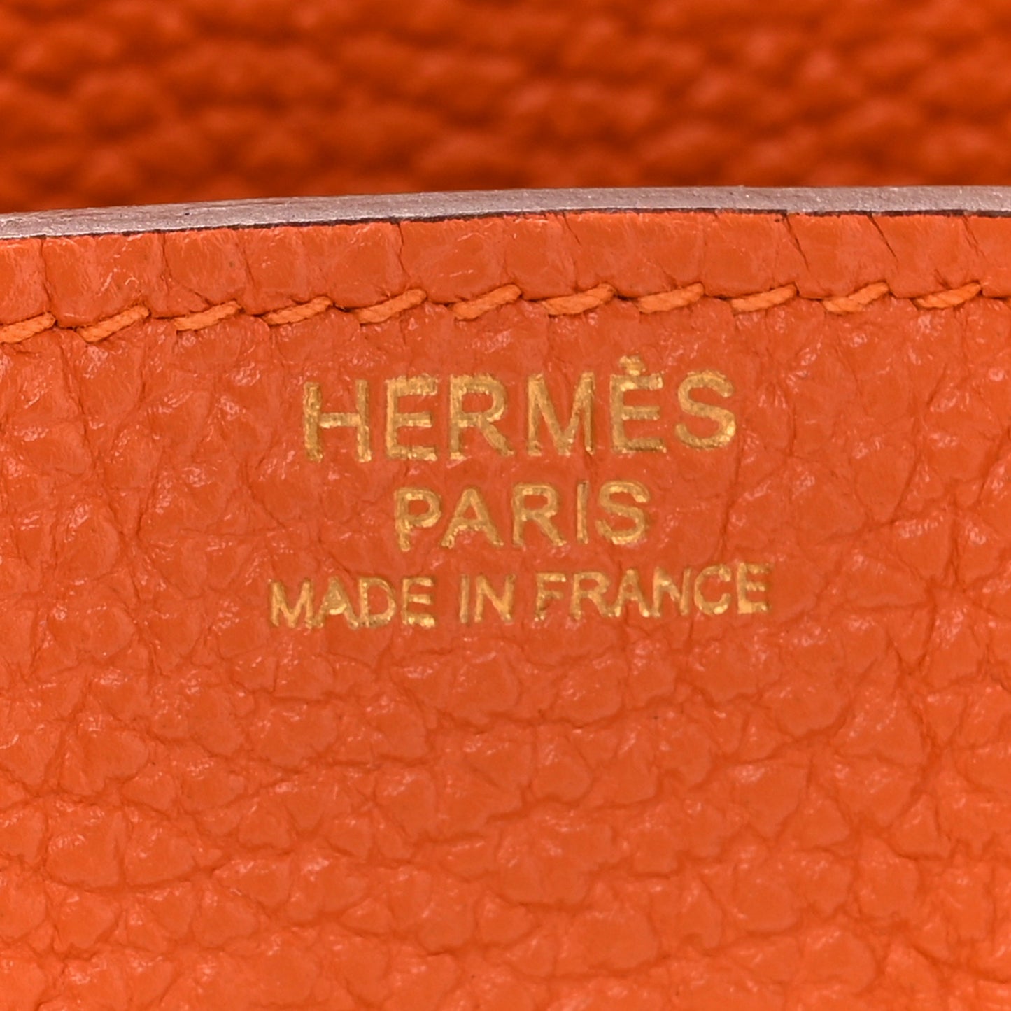 Togo Birkin 30 Orange