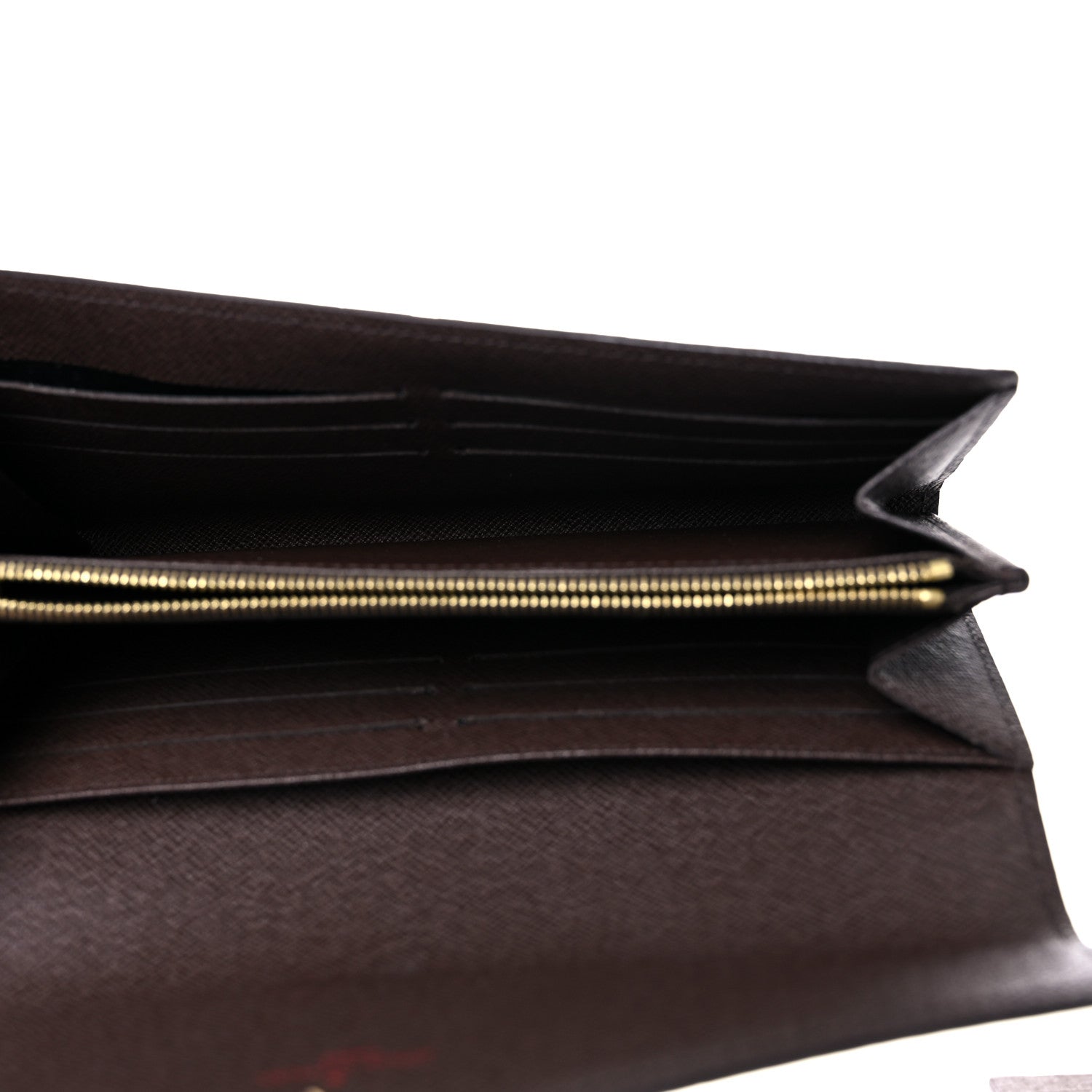 Louis Vuitton Damier Ebene Sarah Wallet NM 6 of 16