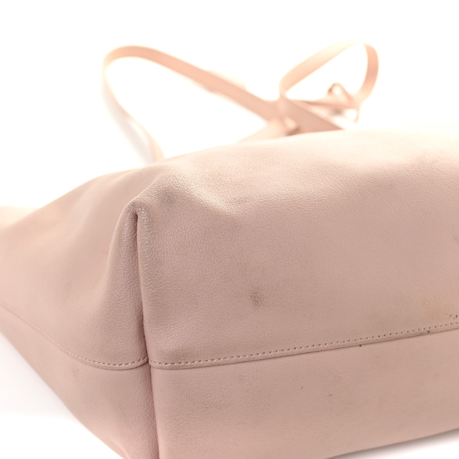 Saint Laurent Calfskin Large Shopping Tote Rose Antic 33 of 33