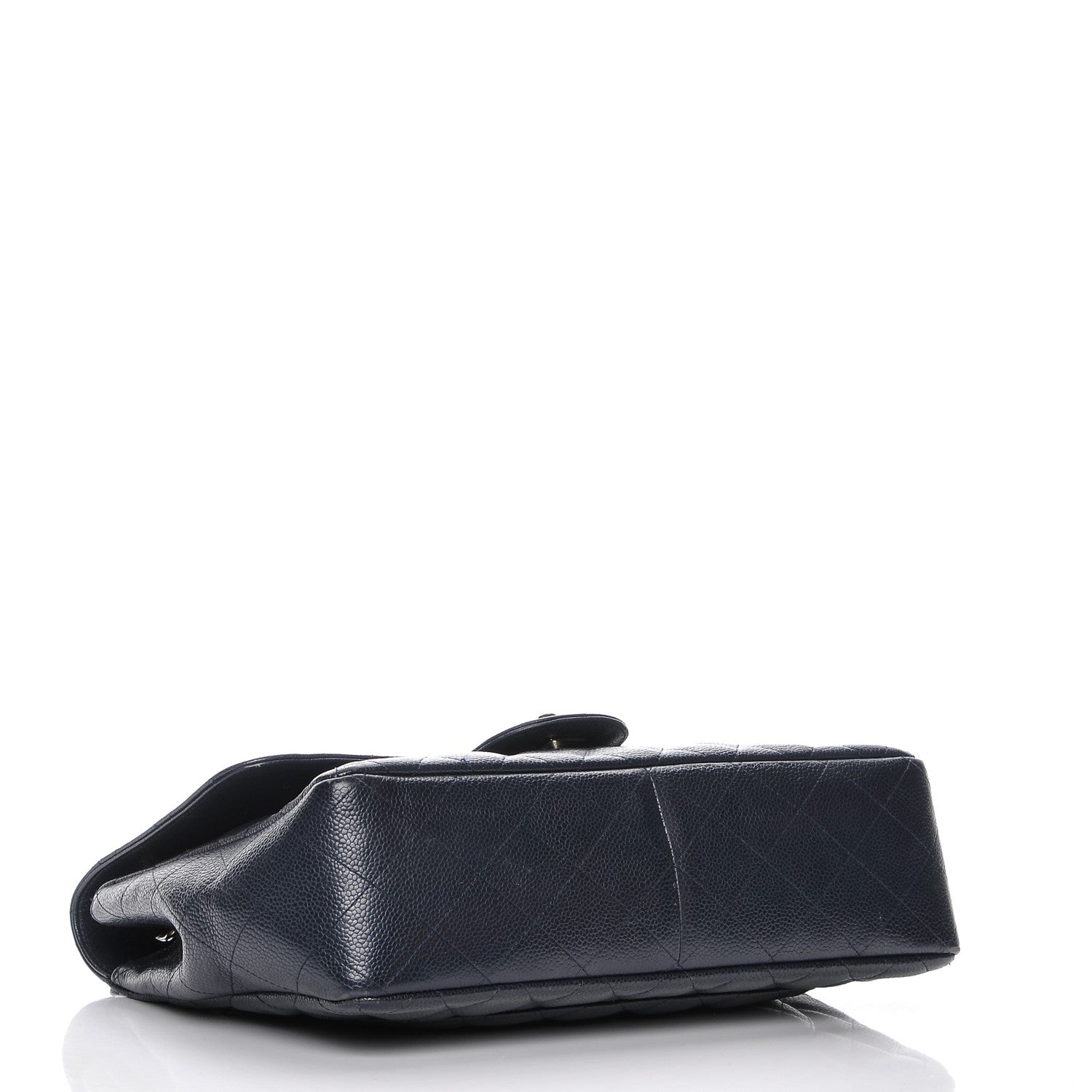 Chanel Caviar Quilted Jumbo Single Flap Black 4 of 11