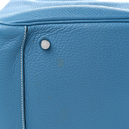 Hermes Taurillon Clemence Lindy 34 Bleu Jean 12 of 21