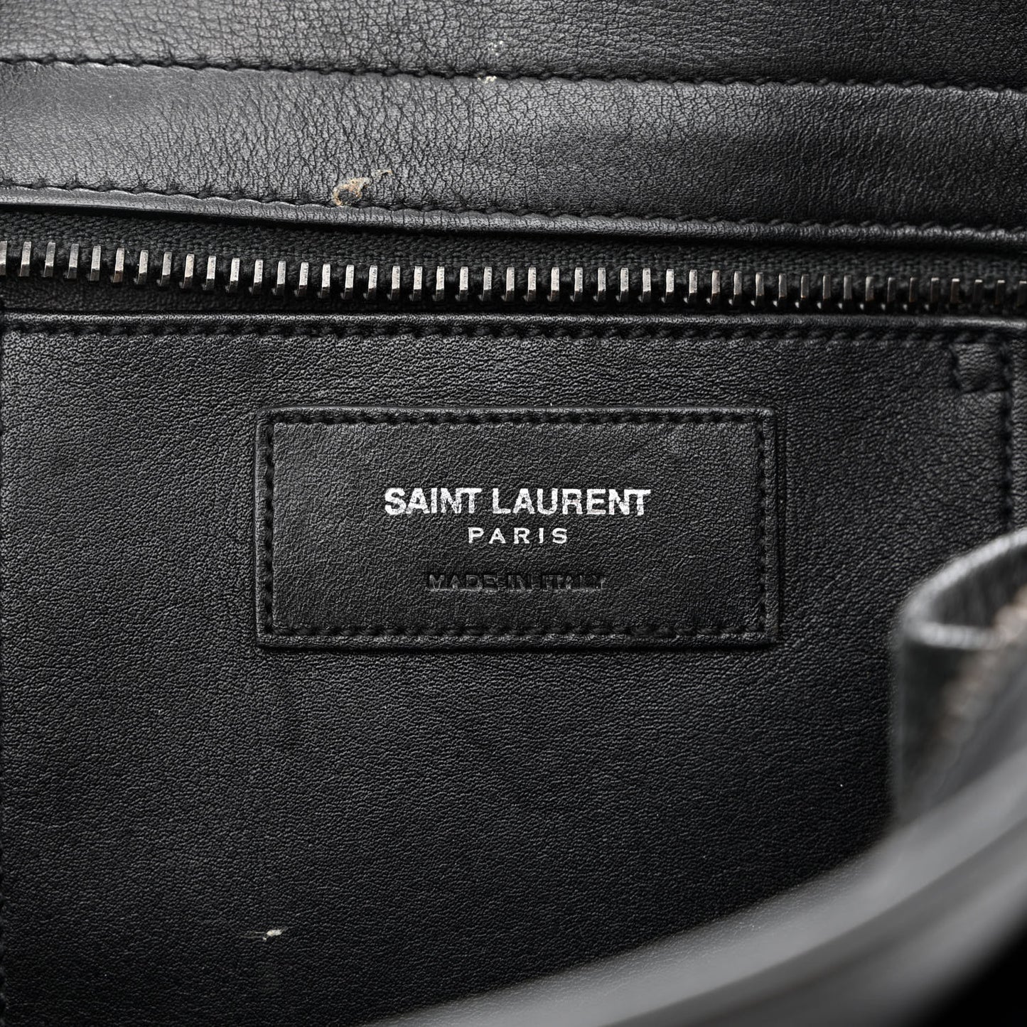 Calfskin Small Monogram Cabas Black