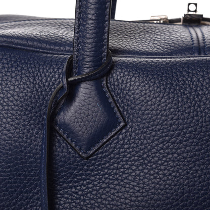 Hermes Taurillon Clemence Victoria II 35 Bleu Nuit 8 of 8