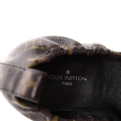 Louis Vuitton Monogram Flirty Ballerina Flats 36 Black 8 of 10