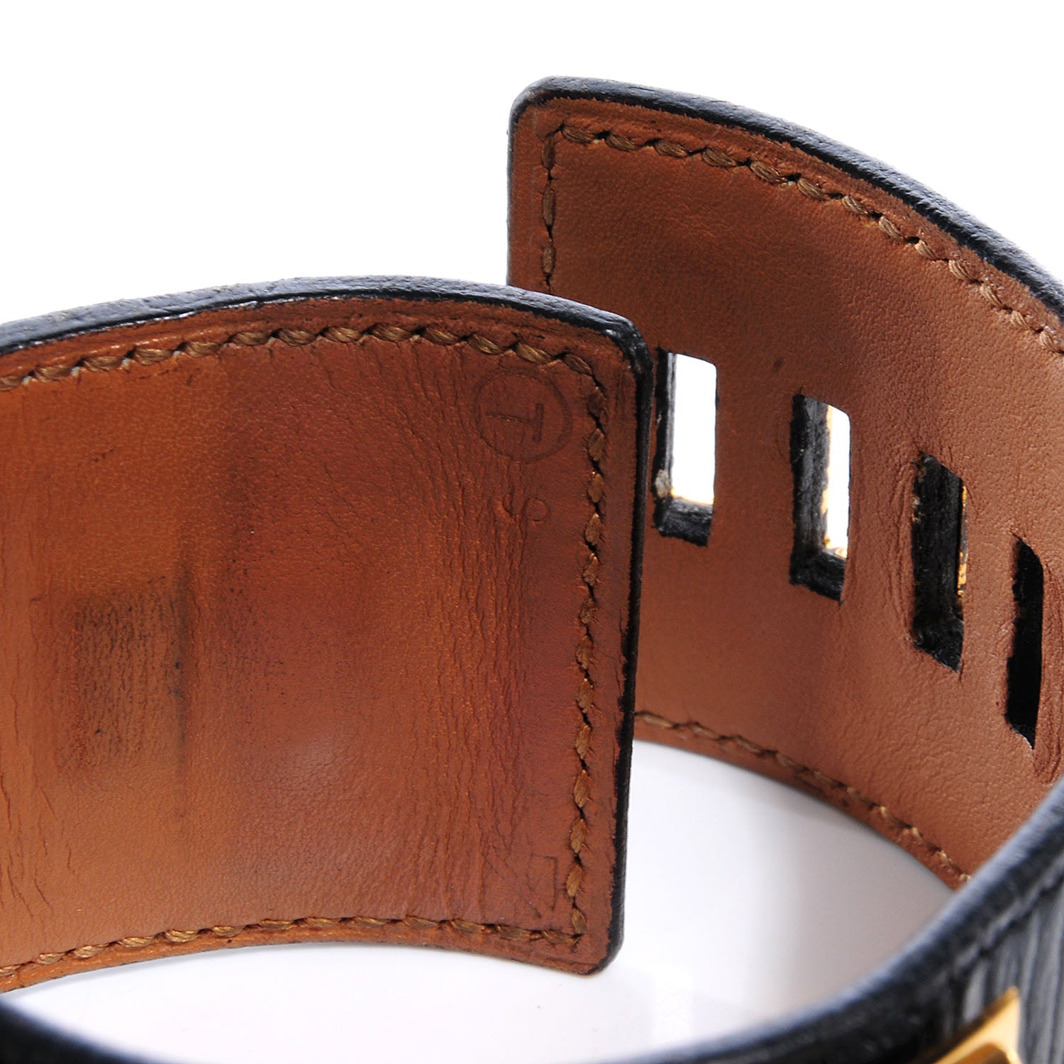 Hermes Box Collier de Chien CDC Bracelet Small Black 6 of 6