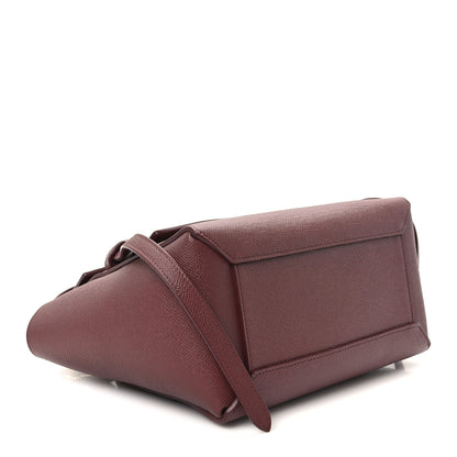 Celine Grained Calfskin Micro Belt Bag Plum 3 of 11