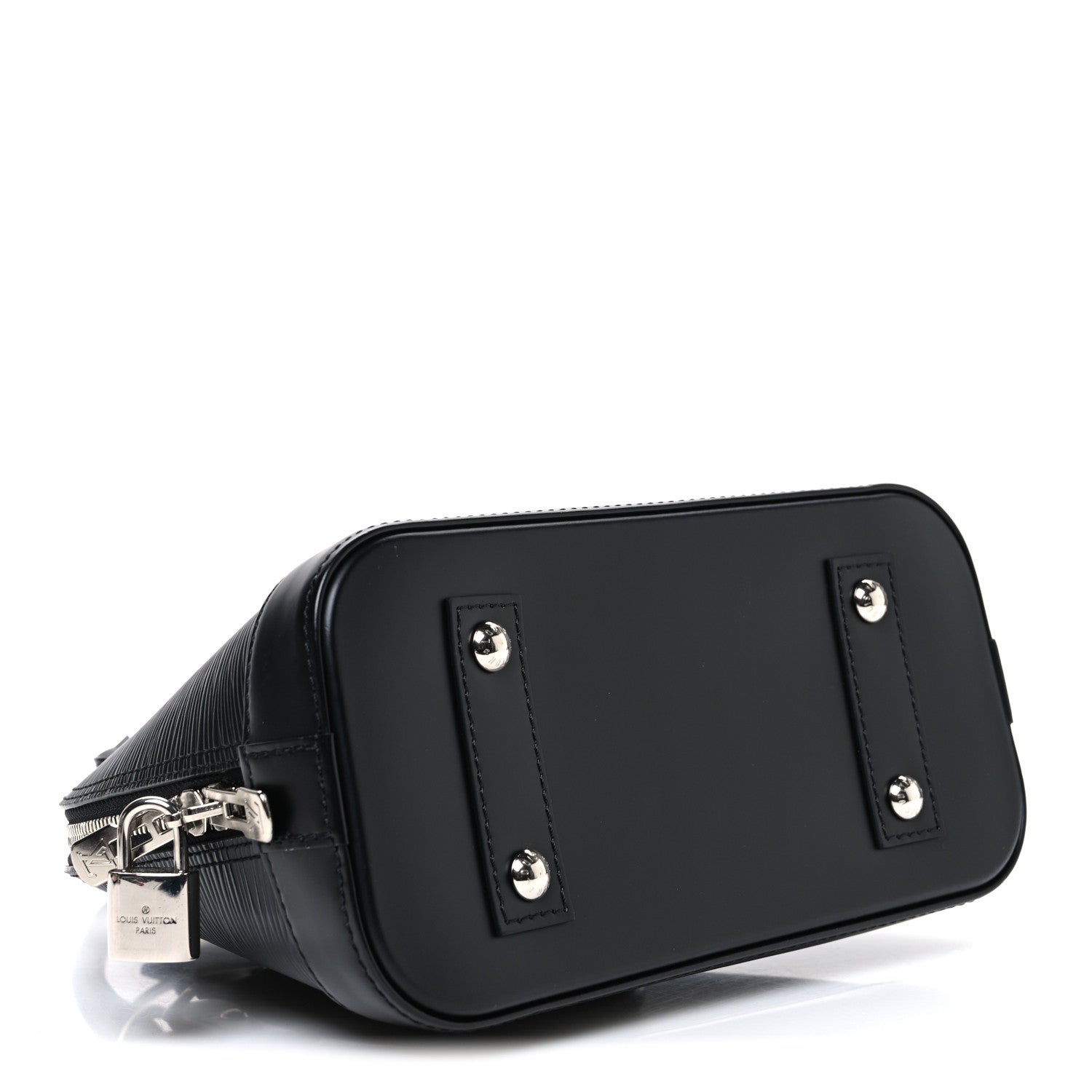 Louis Vuitton Epi Jacquard Alma BB Black 4 of 10