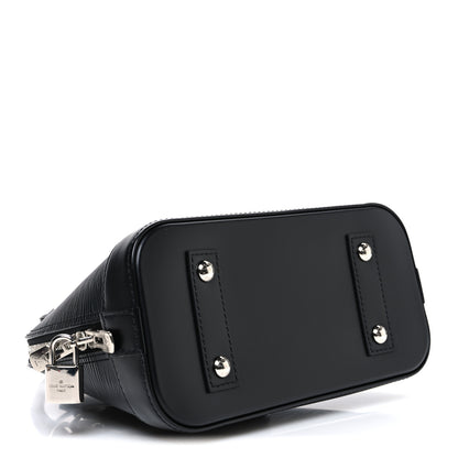 Louis Vuitton Epi Jacquard Alma BB Black 4 of 10