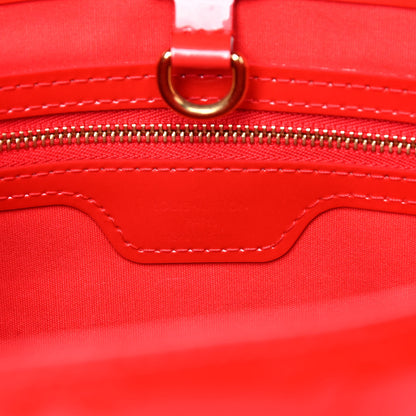 Louis Vuitton Vernis Wilshire PM Rouge 7 of 12