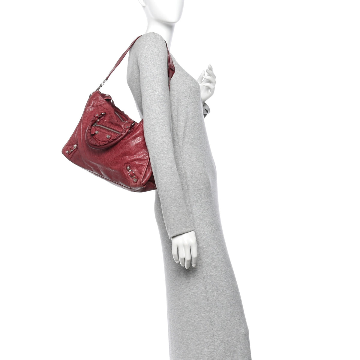 Agneau Giant 12 Silver Hardware City Cassis