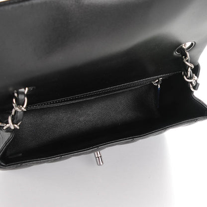 Chanel Lambskin Quilted Mini Rectangular Flap Black 5 of 8