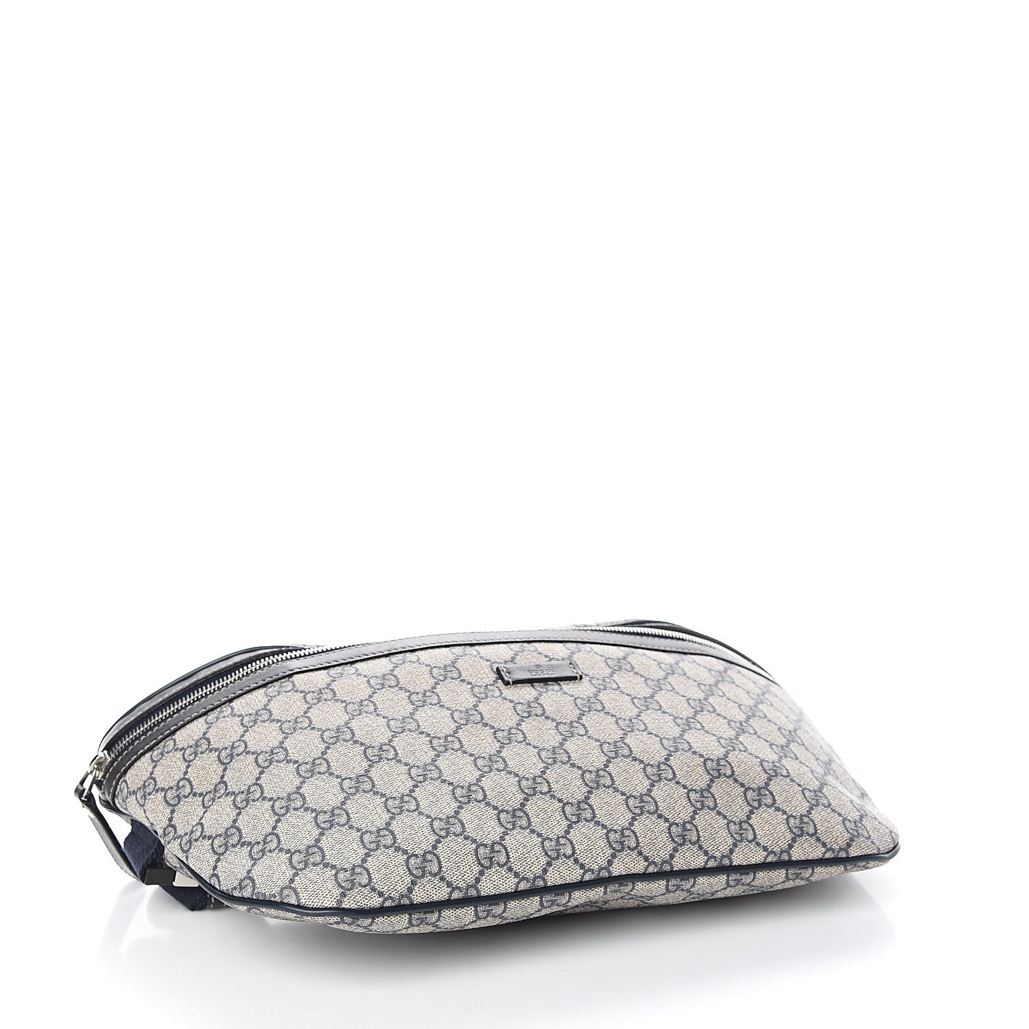 Gucci GG Supreme Monogram Belt Bag Navy 3 of 9