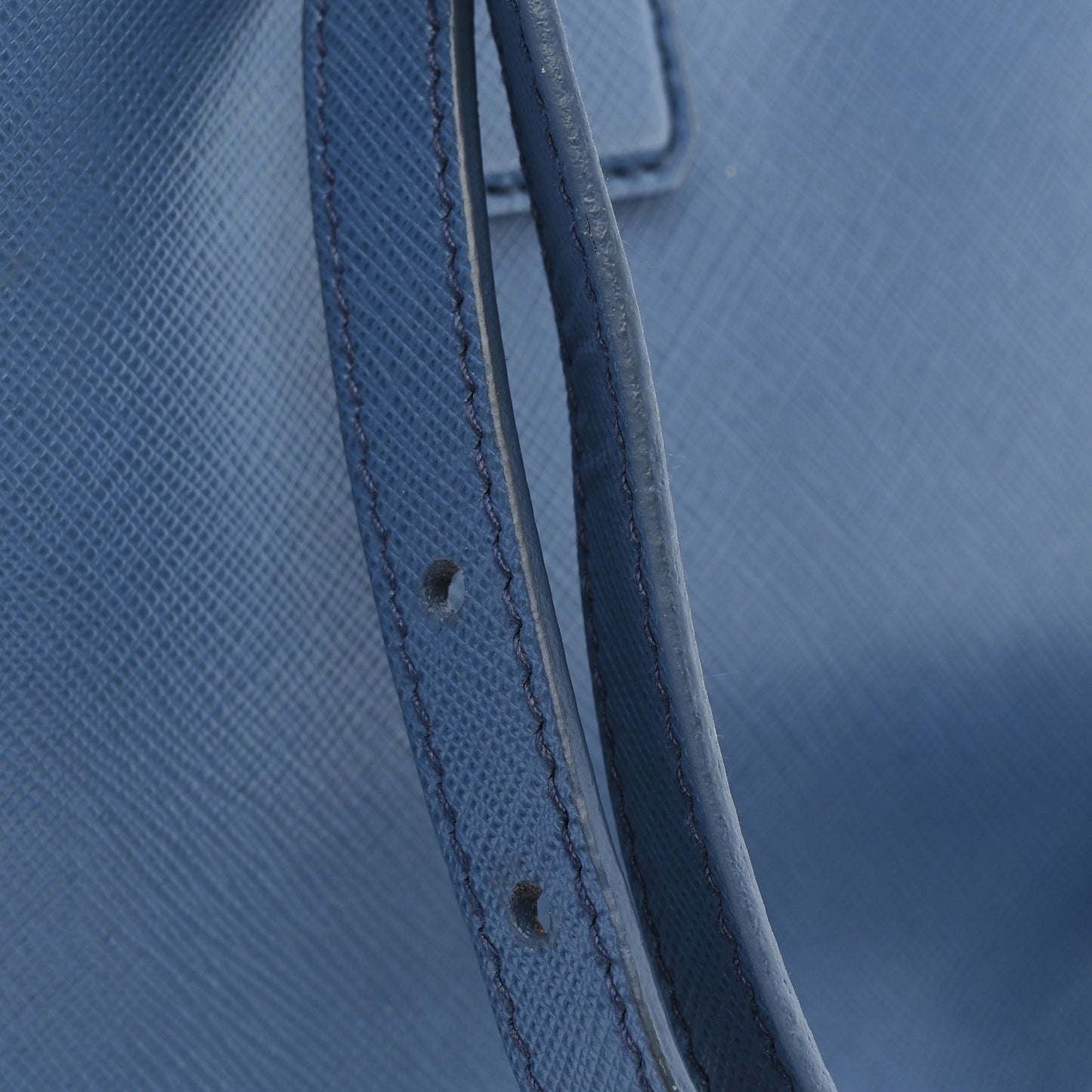 Saffiano Small Galleria Double Zip Tote Cobalto