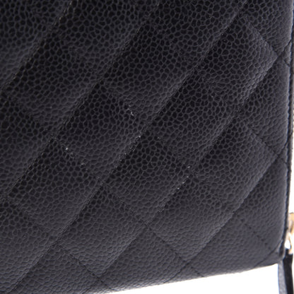 Chanel Caviar Quilted Large Zip Around Organizer Wallet Black 13 of 14