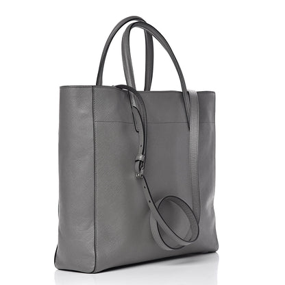 Prada Saffiano Soft Tote Marmo 3 of 10