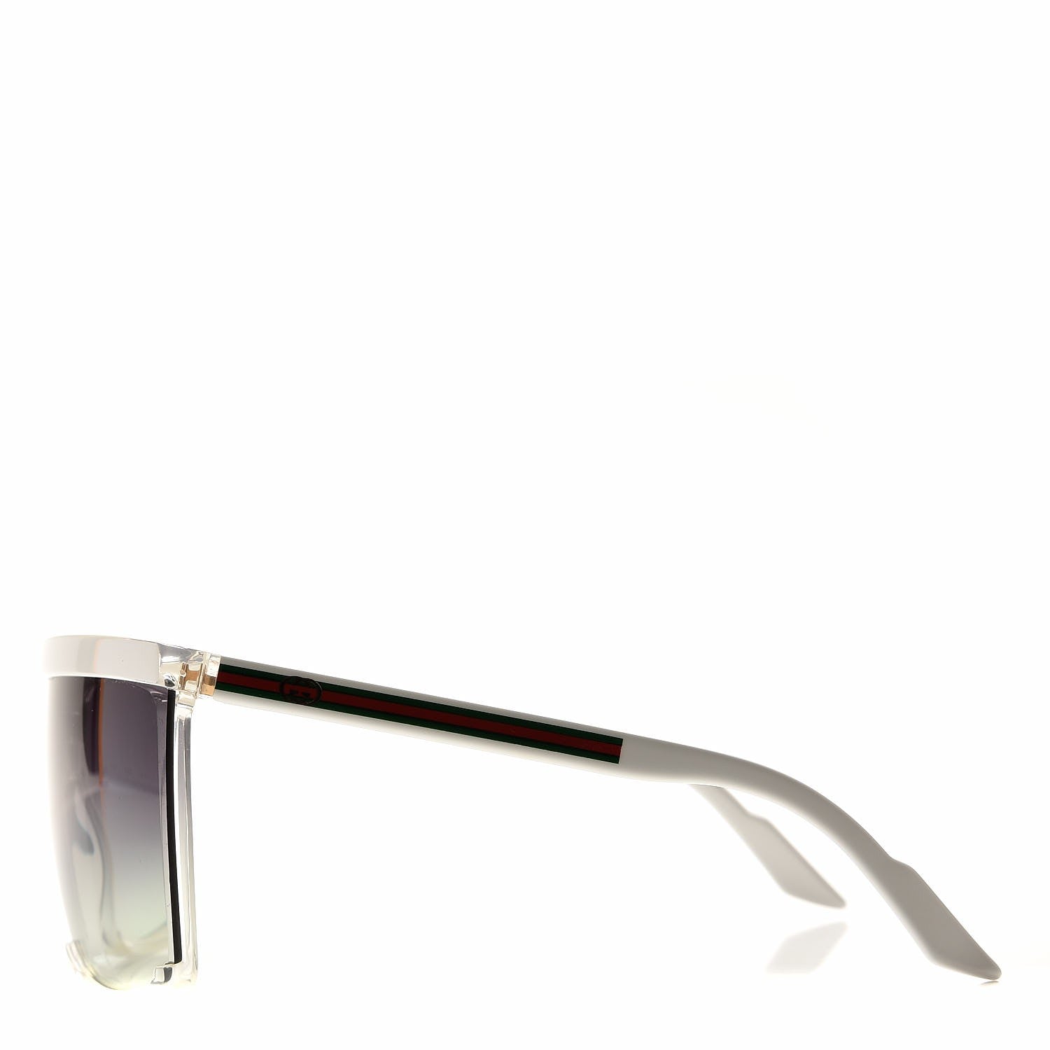 Gucci Rimless Shield 3554/S Sunglasses White 3 of 8