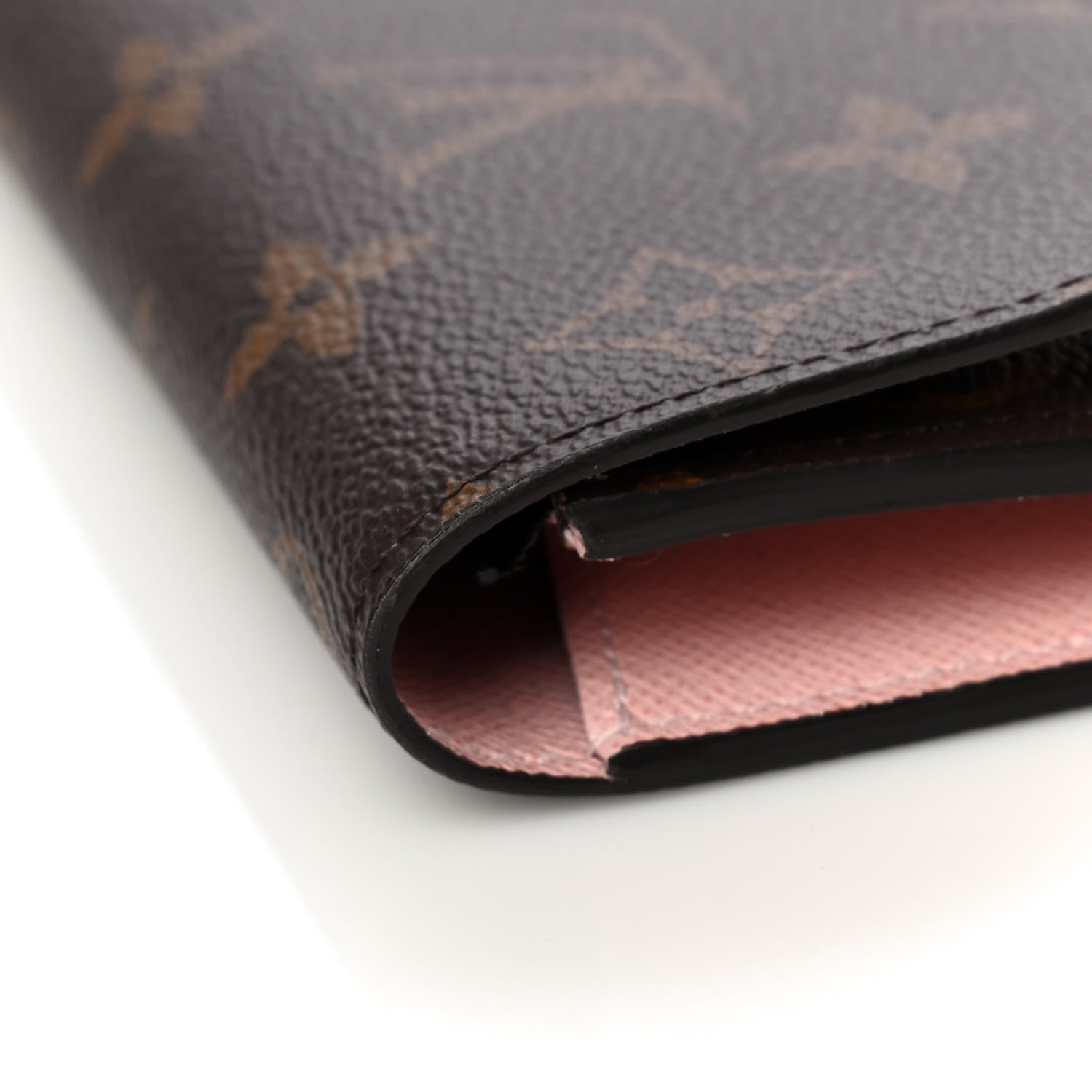 Louis Vuitton Monogram Emilie Wallet Rose Ballerine 11 of 12