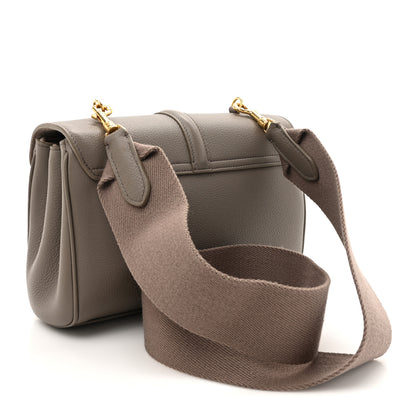 Celine Grained Calfskin Teen Soft 16 Shoulder Bag Taupe 2 of 10