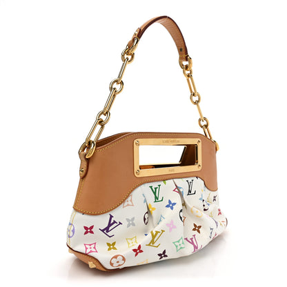 Louis Vuitton Monogram Multicolor Judy PM White 2 of 10