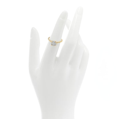 David Yurman 18K Yellow Gold Diamond 7mm Chatelaine Pave Ring 49 5 2 of 6