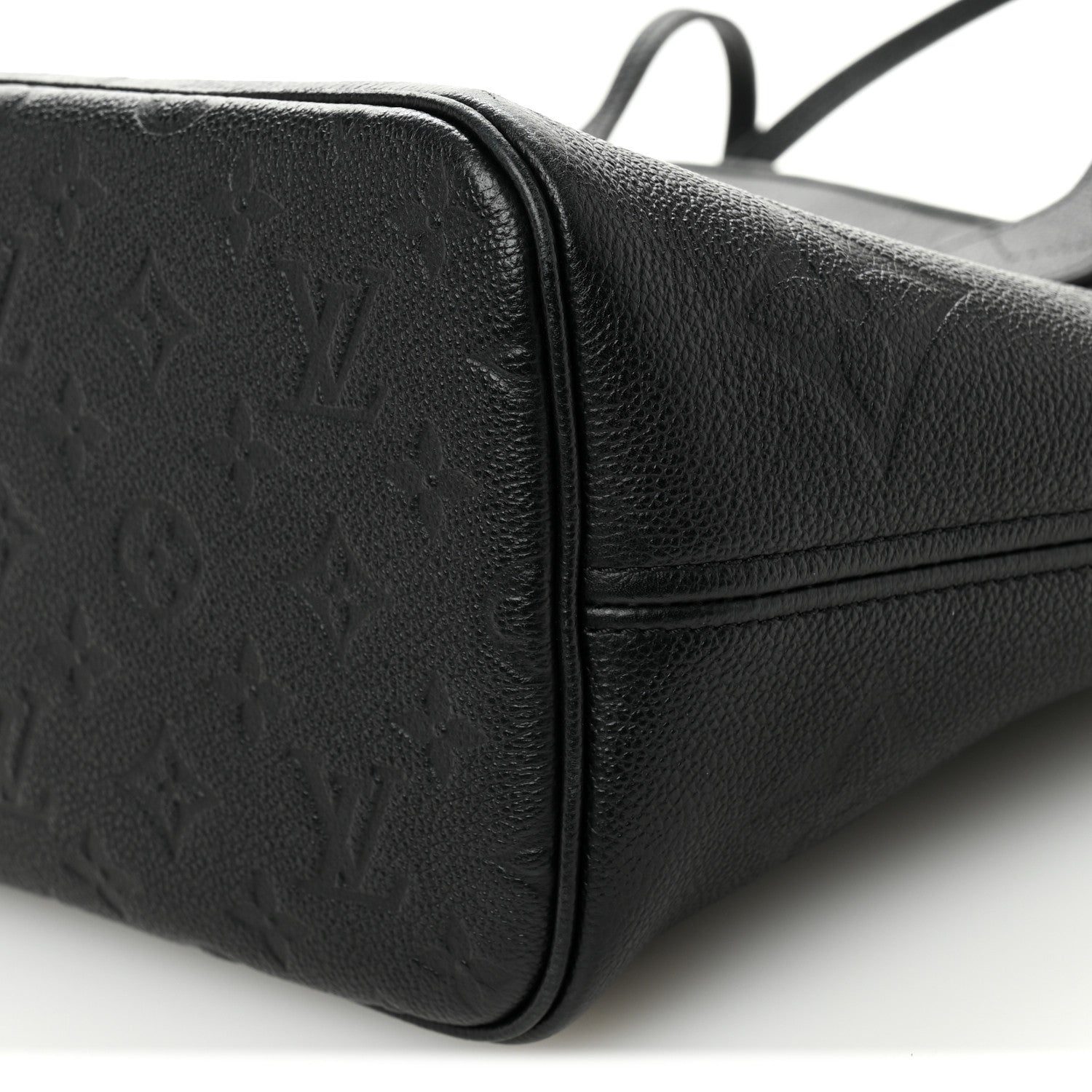 Louis Vuitton Empreinte Monogram Giant Neverfull MM Black 10 of 11