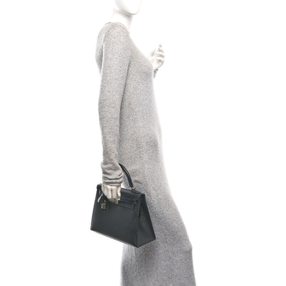 Hermes Epsom Kelly Sellier 28 Black 2 of 14
