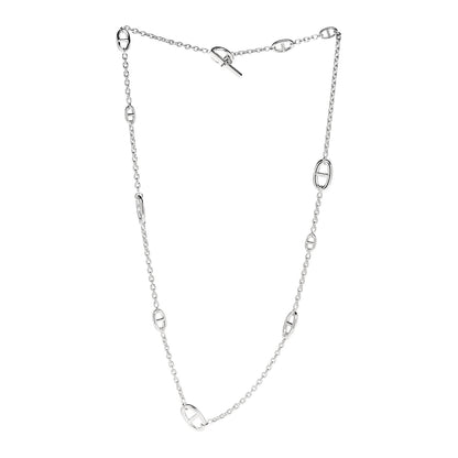 Hermes Sterling Silver Farandole Necklace 80 3 of 6