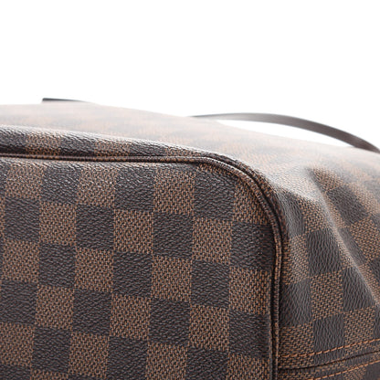 Louis Vuitton Damier Ebene Neo Neverfull MM Rose Ballerine 14 of 16