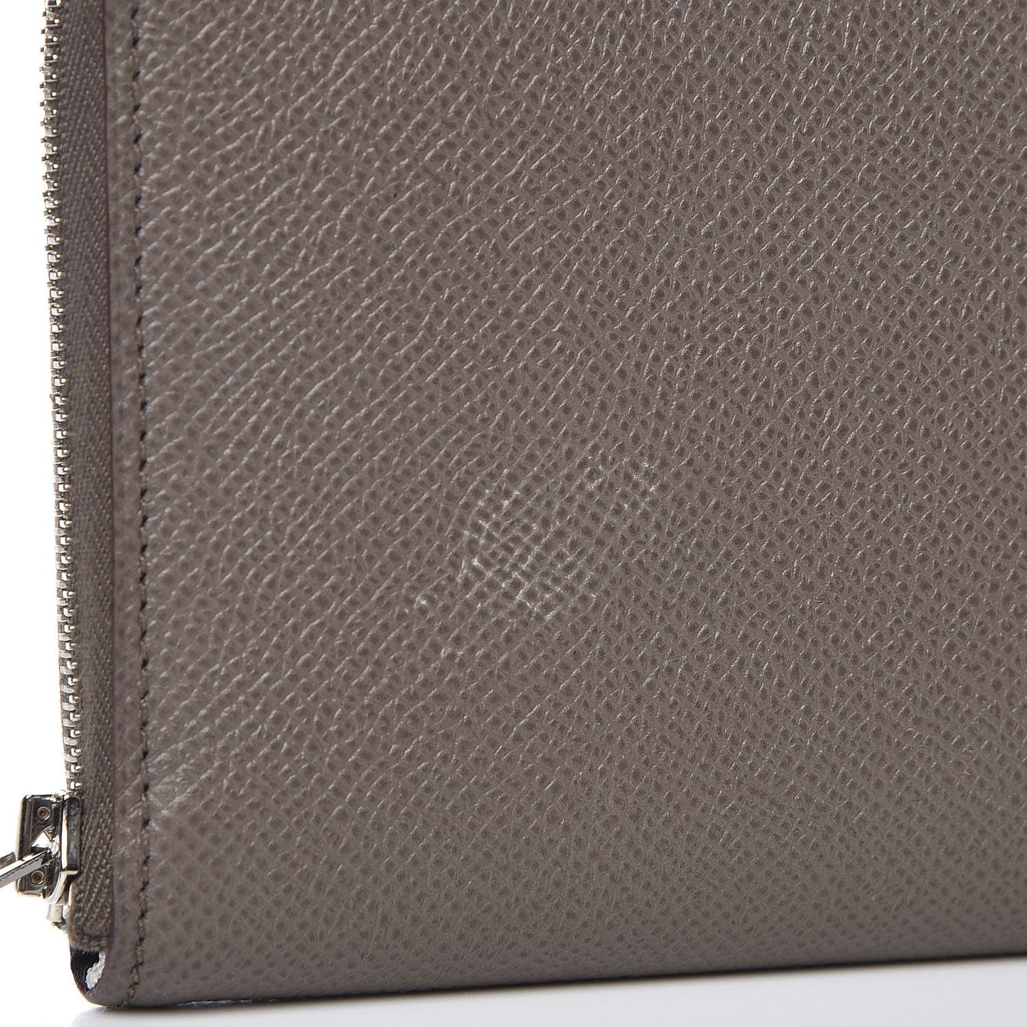 Epsom Silk'In Wallet Etain