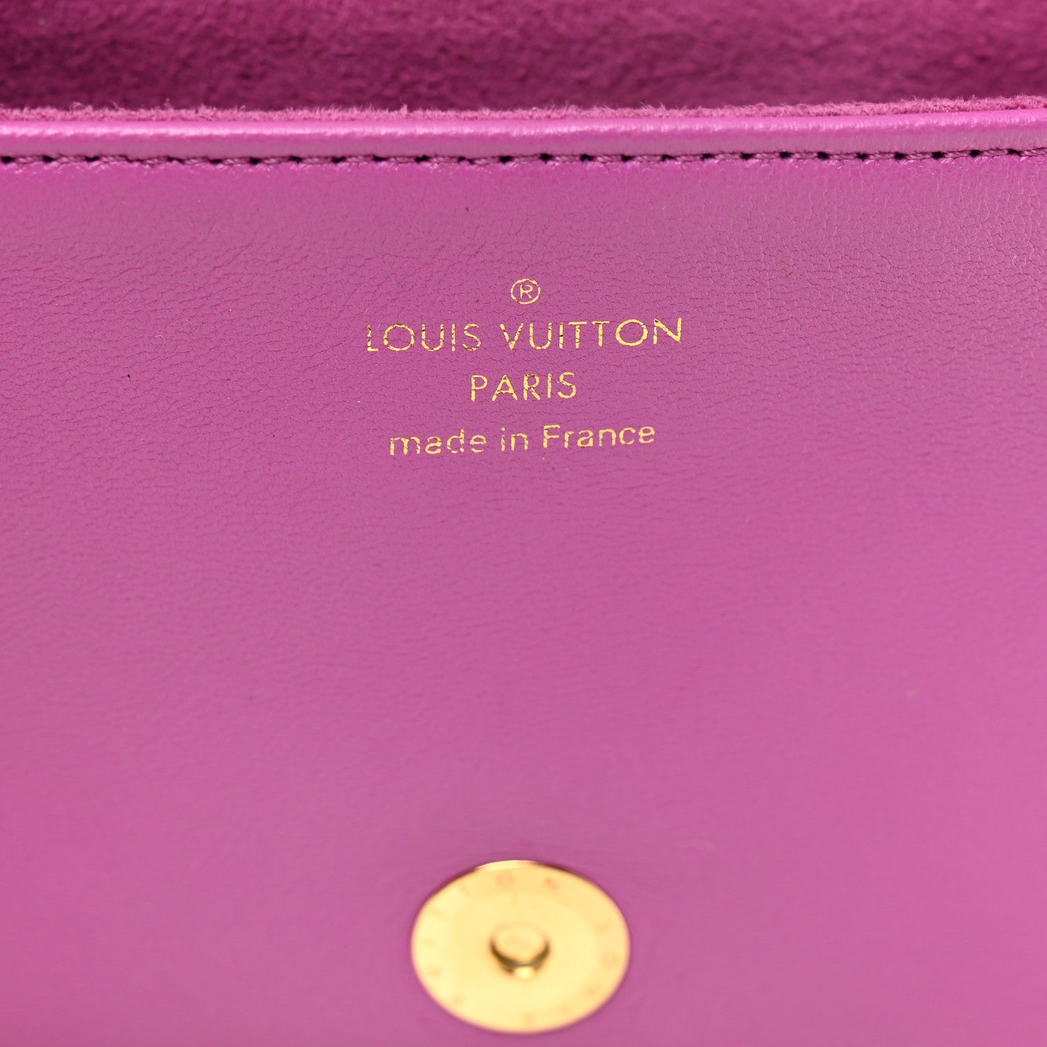 Louis Vuitton Lambskin Embossed Monogram Coussin Belt Bag Orchid 6 of 9