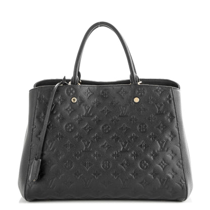 Louis Vuitton Empreinte Montaigne GM Black 1 of 7