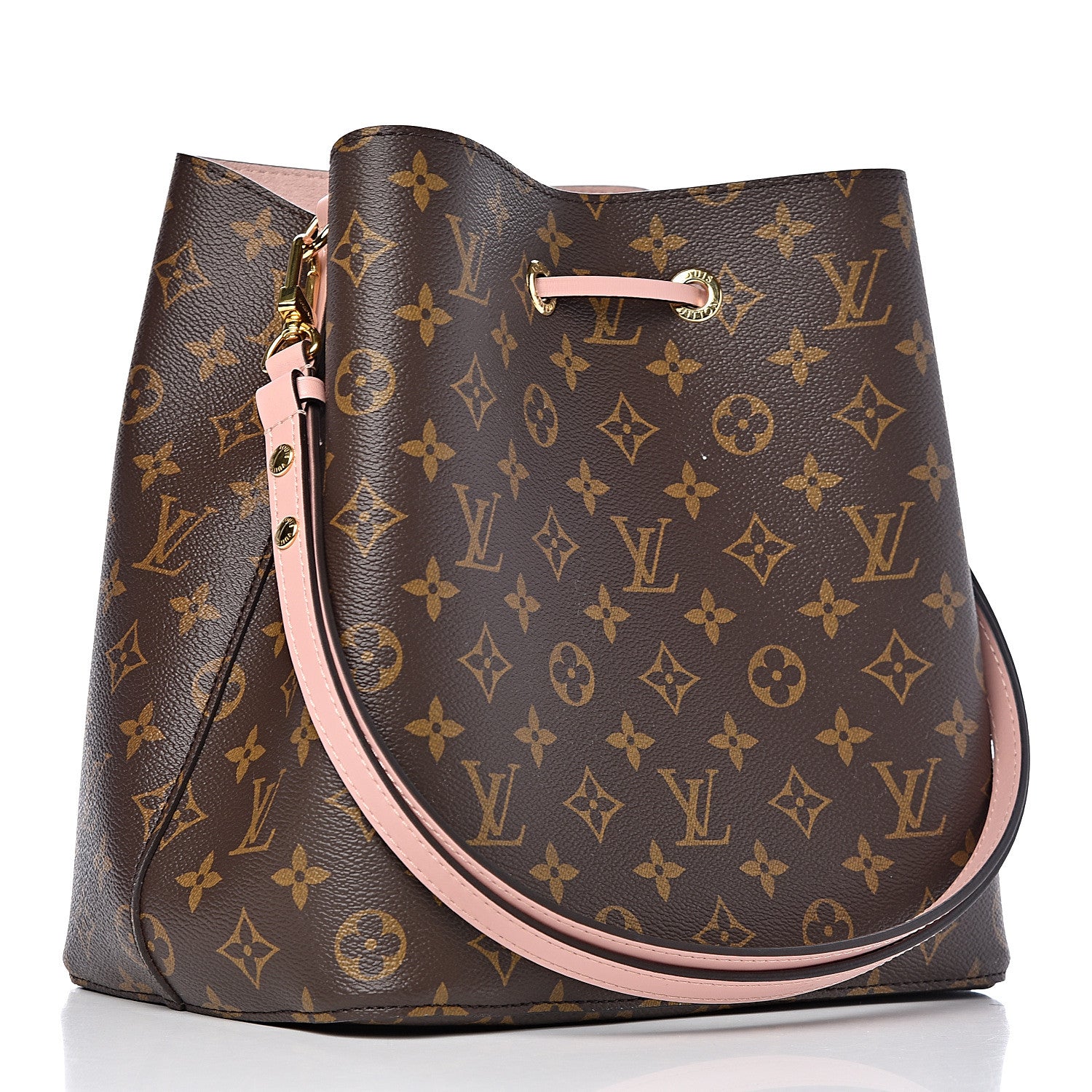 Louis Vuitton Monogram Neonoe MM Rose Poudre 3 of 8