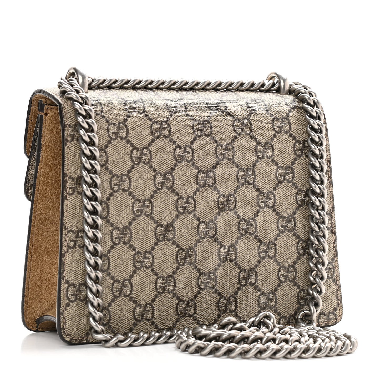 GG Supreme Monogram Mini Dionysus Shoulder Bag Taupe