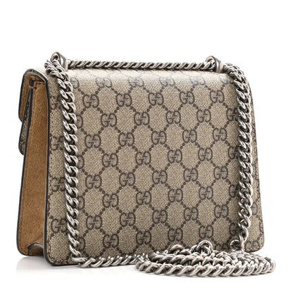 Gucci GG Supreme Monogram Mini Dionysus Shoulder Bag Taupe 3 of 10