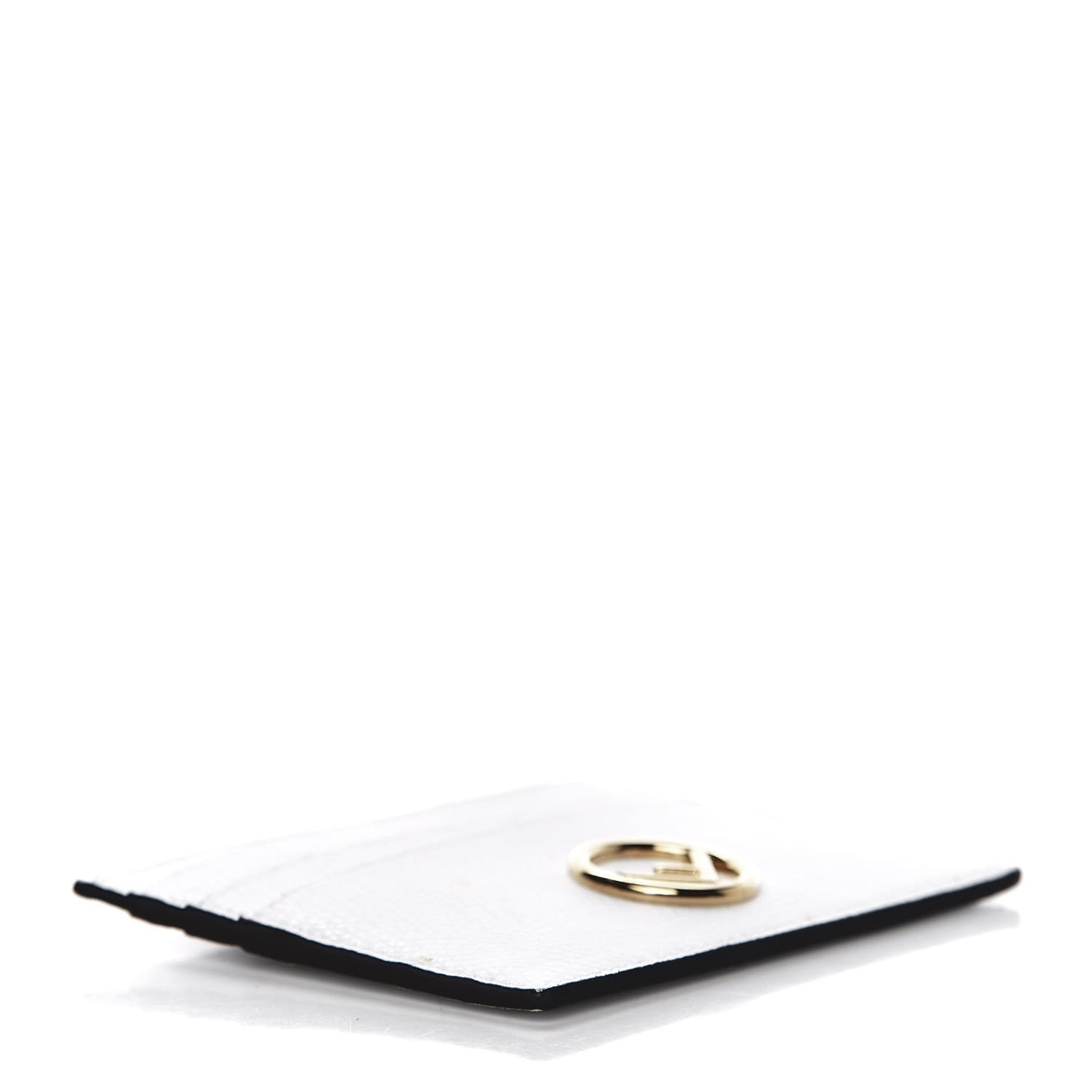 Vitello Cruise F is Fendi Card Holder Optical White