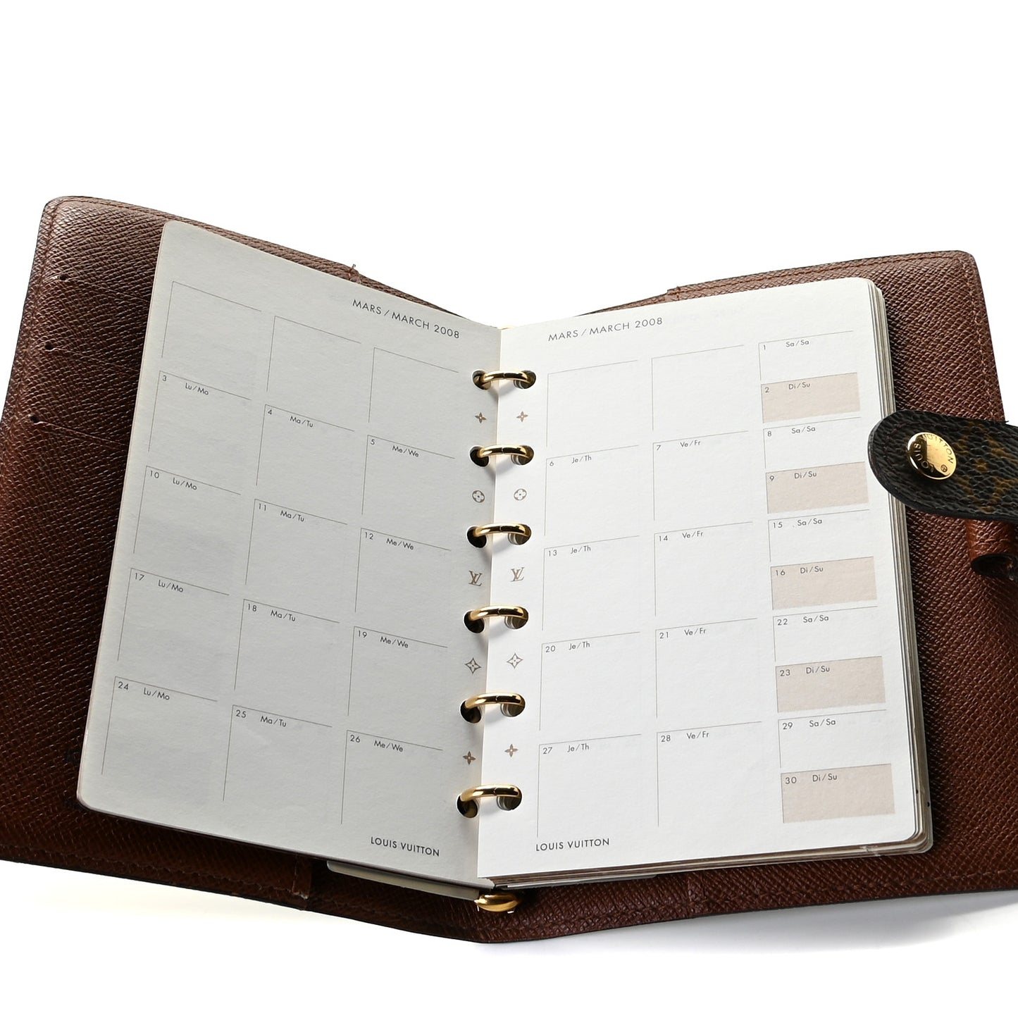 Monogram Small Ring Agenda